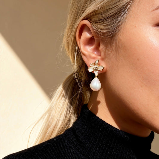 Floral Pearl Drops
