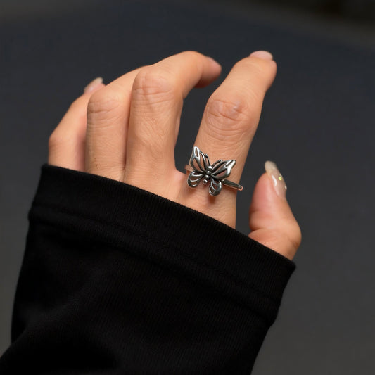 Butterfly Silver Ring