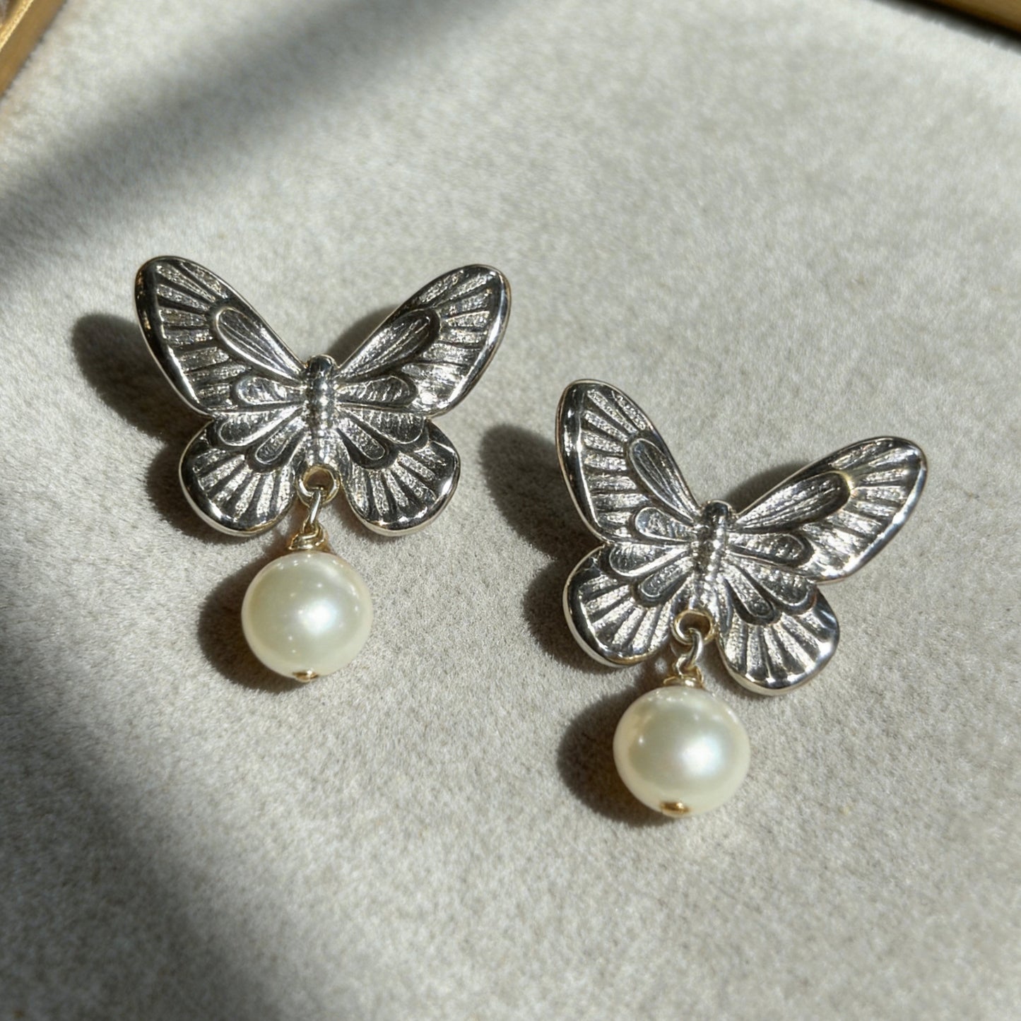 Butterfly Pearl Drops