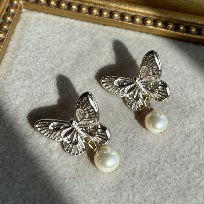 Butterfly Pearl Drops