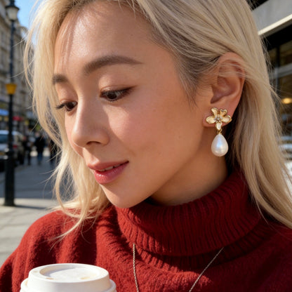 Floral Pearl Drops