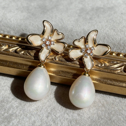 Floral Pearl Drops