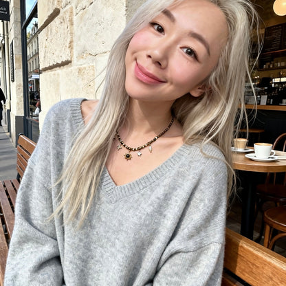 Charm Beaded Necklace