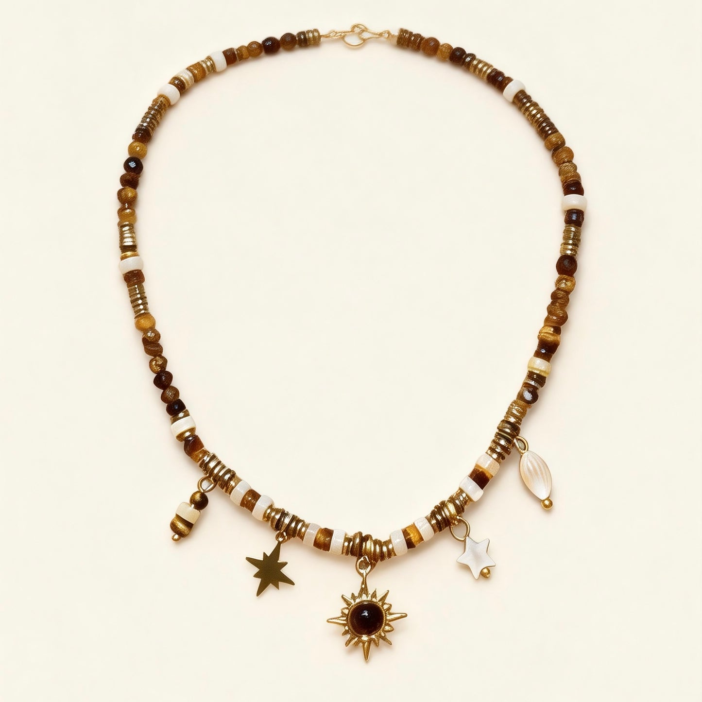 Charm Beaded Necklace