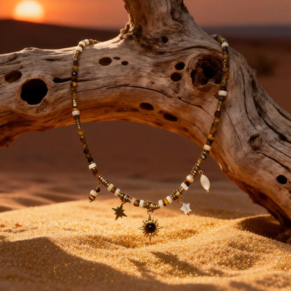 Charm Beaded Necklace