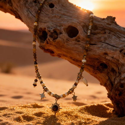 Charm Beaded Necklace