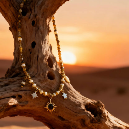 Charm Beaded Necklace