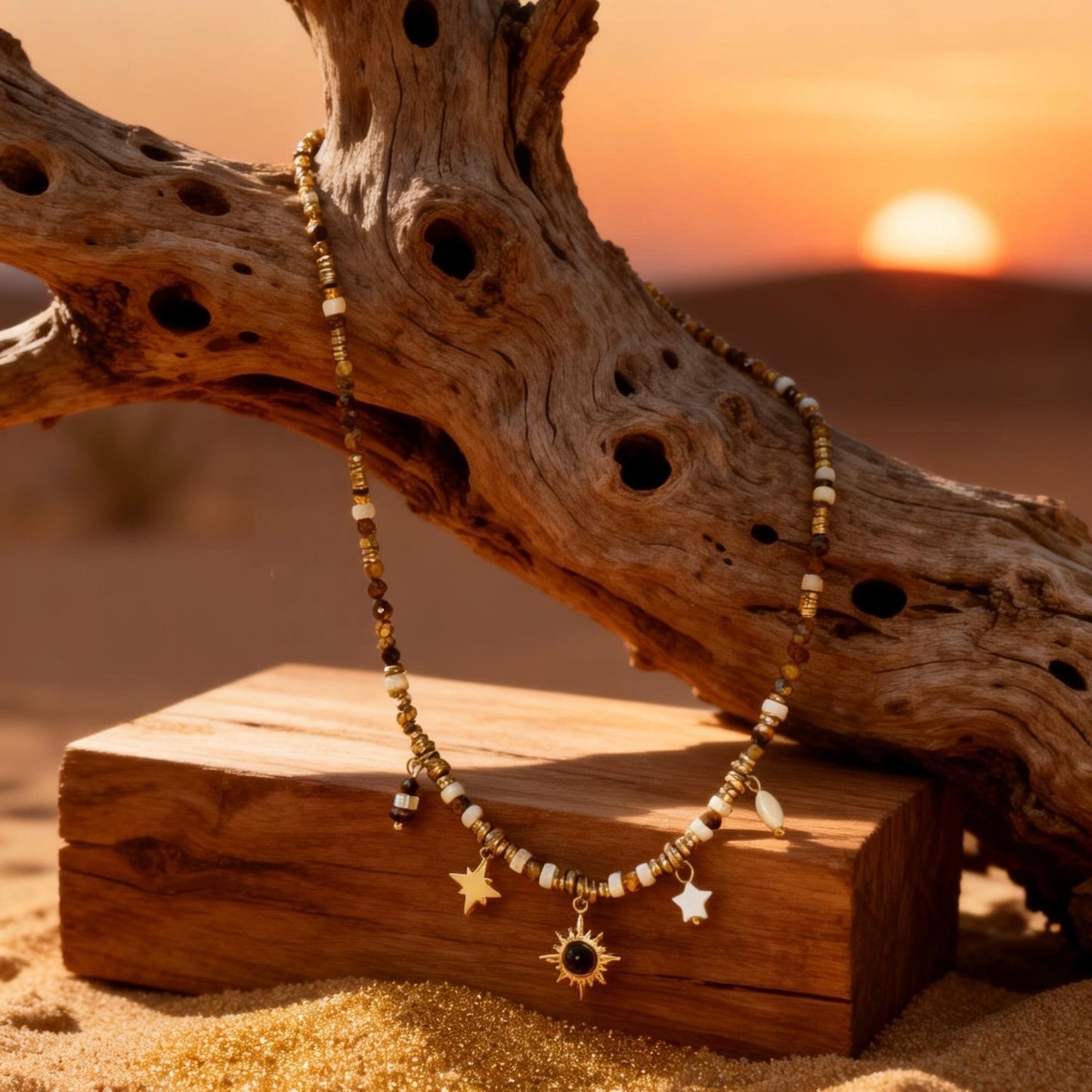 Charm Beaded Necklace