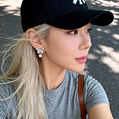 Butterfly Pearl Drops