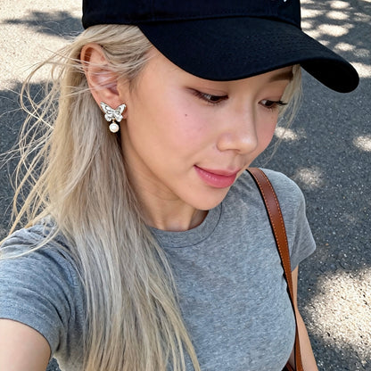 Butterfly Pearl Drops