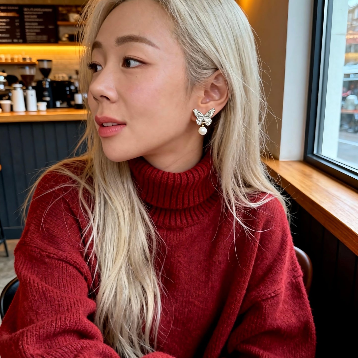 Butterfly Pearl Drops