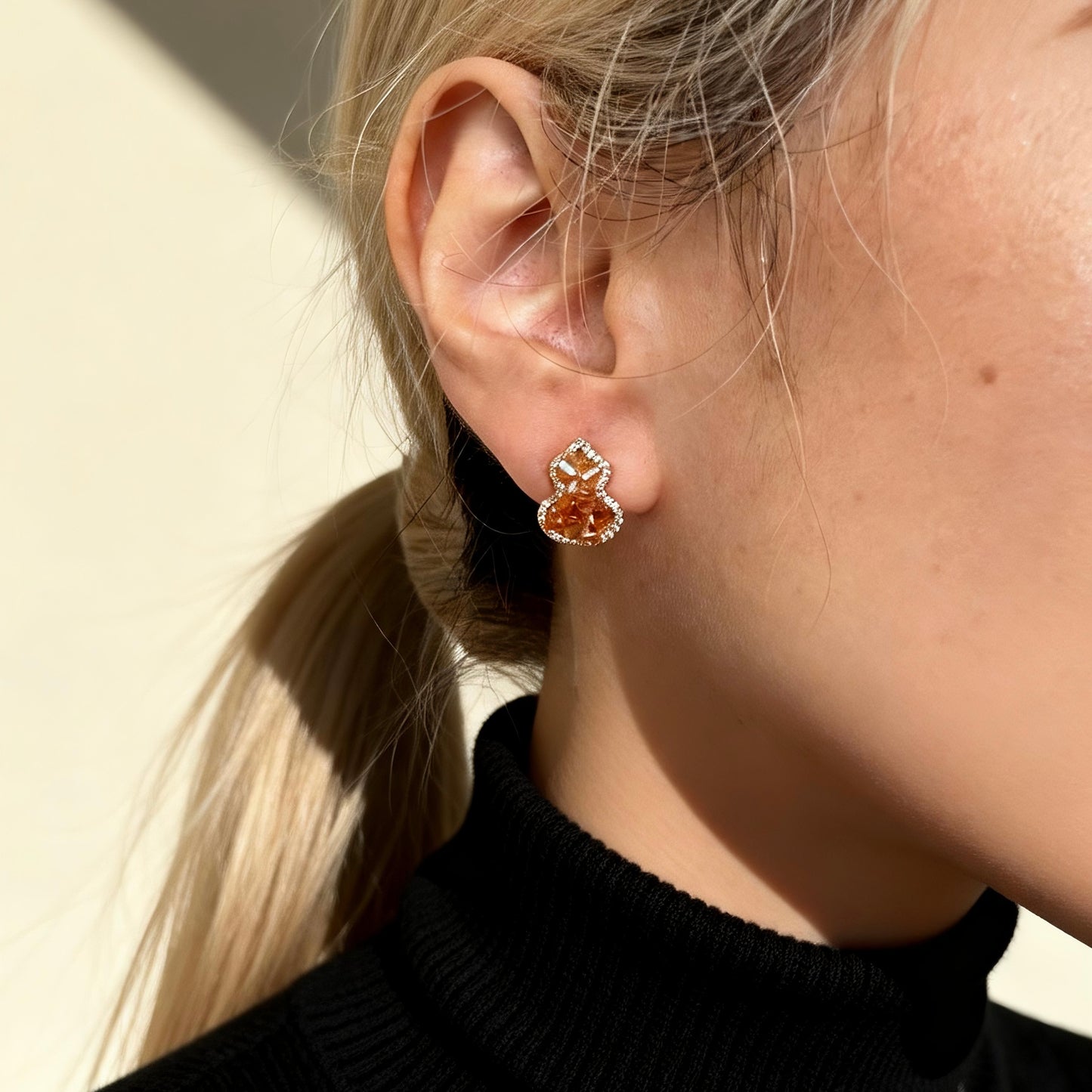 Ultra Sparkly Crystal Studs