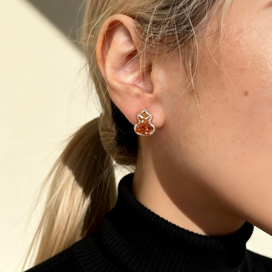 Ultra Sparkly Crystal Studs