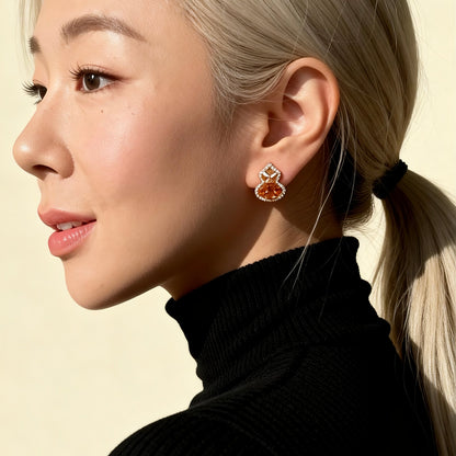 Ultra Sparkly Crystal Studs