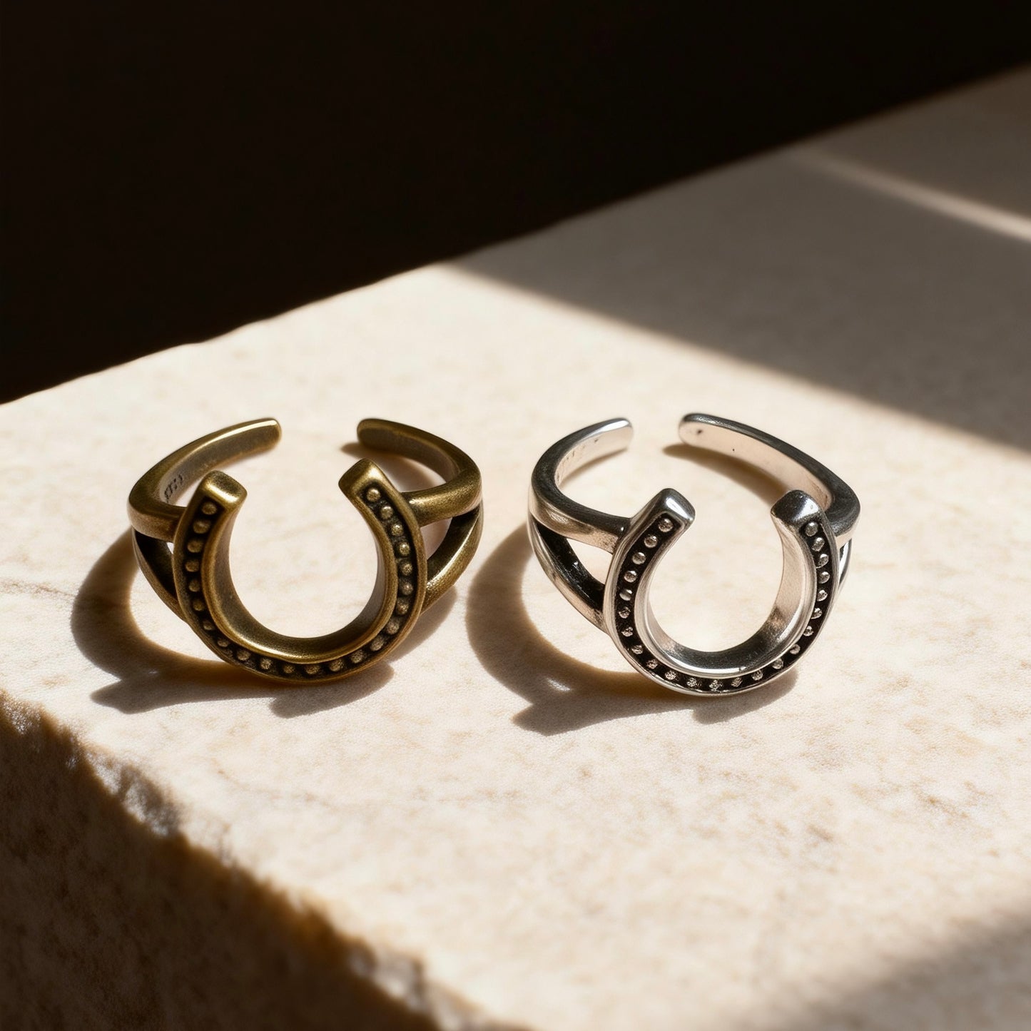 Horseshoe Silver Ring