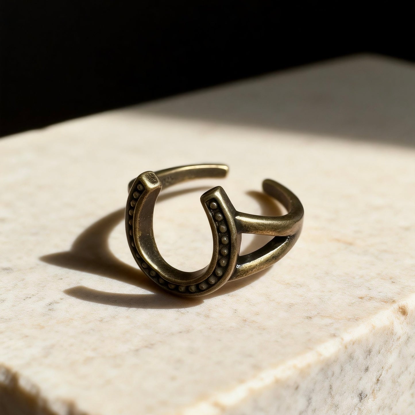 Horseshoe Silver Ring