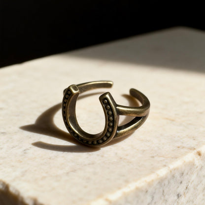 Horseshoe Silver Ring