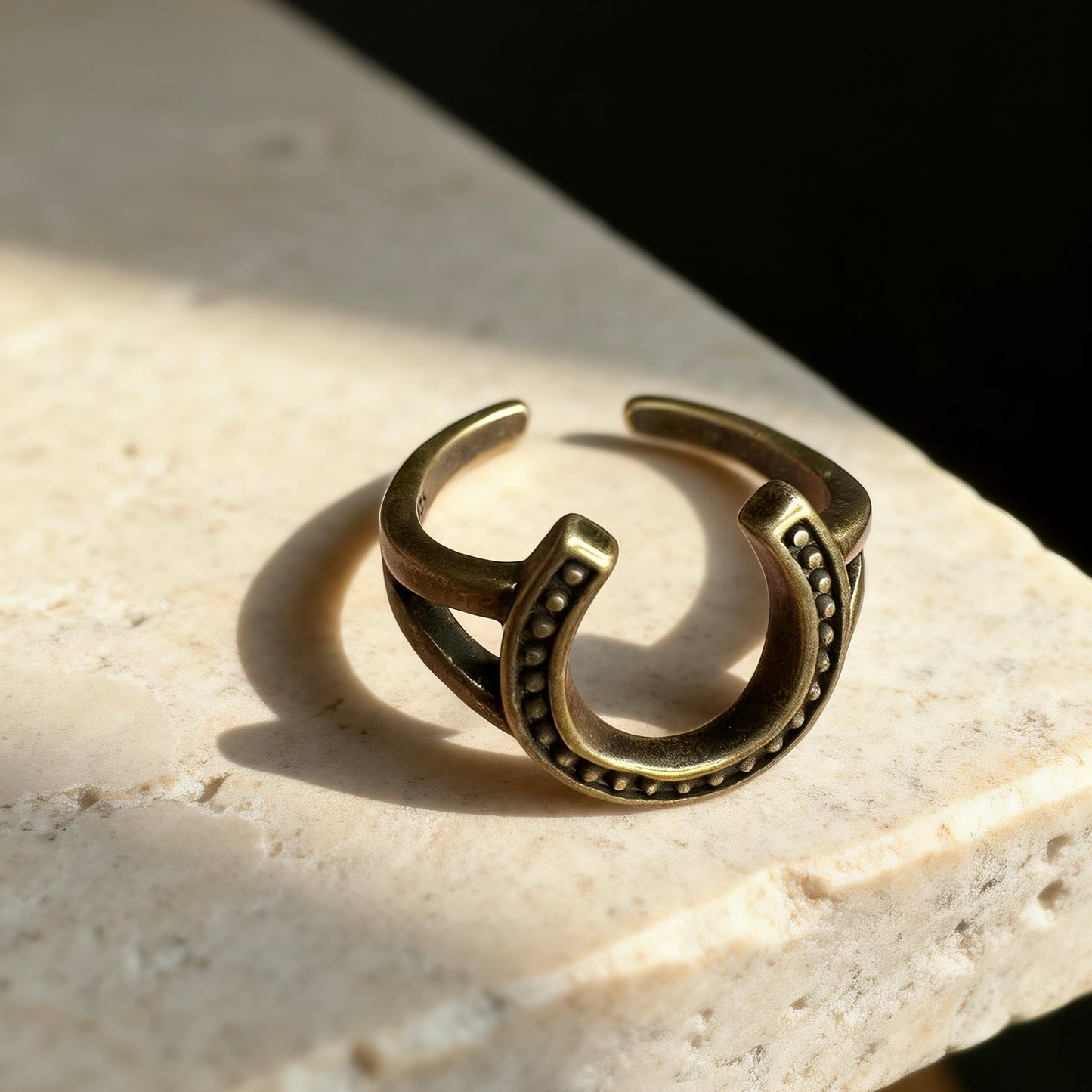 Horseshoe Silver Ring