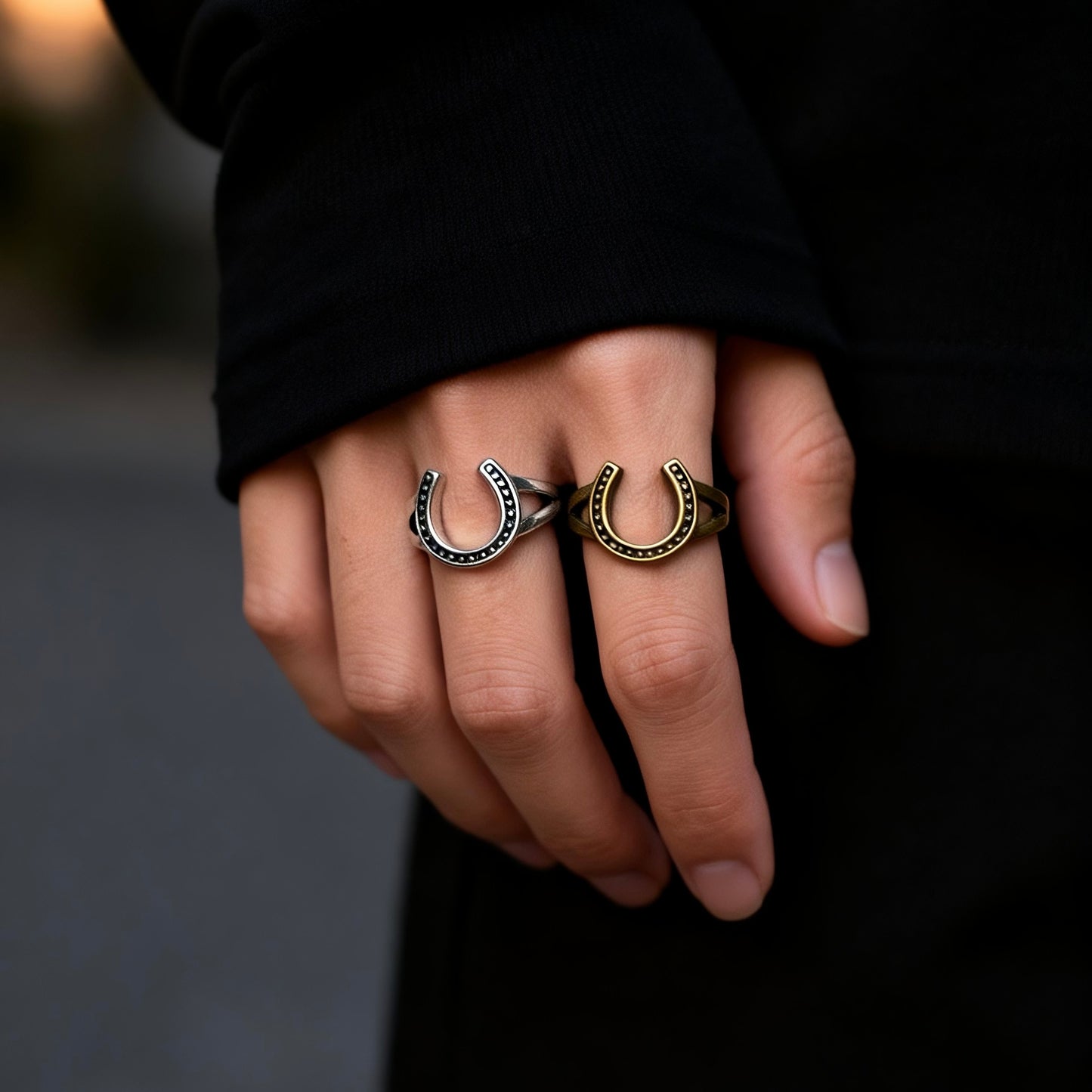 Horseshoe Silver Ring