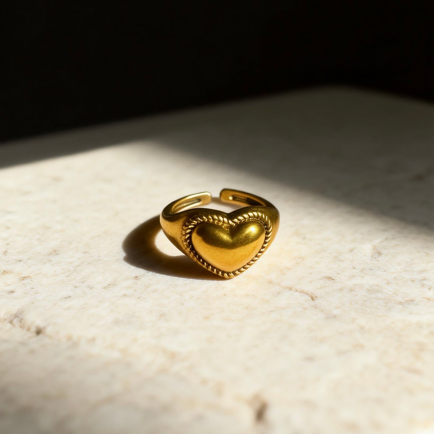 Heart Silver Ring
