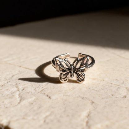 Butterfly Silver Ring