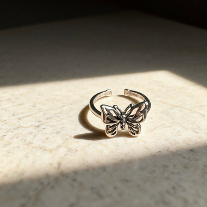Butterfly Silver Ring