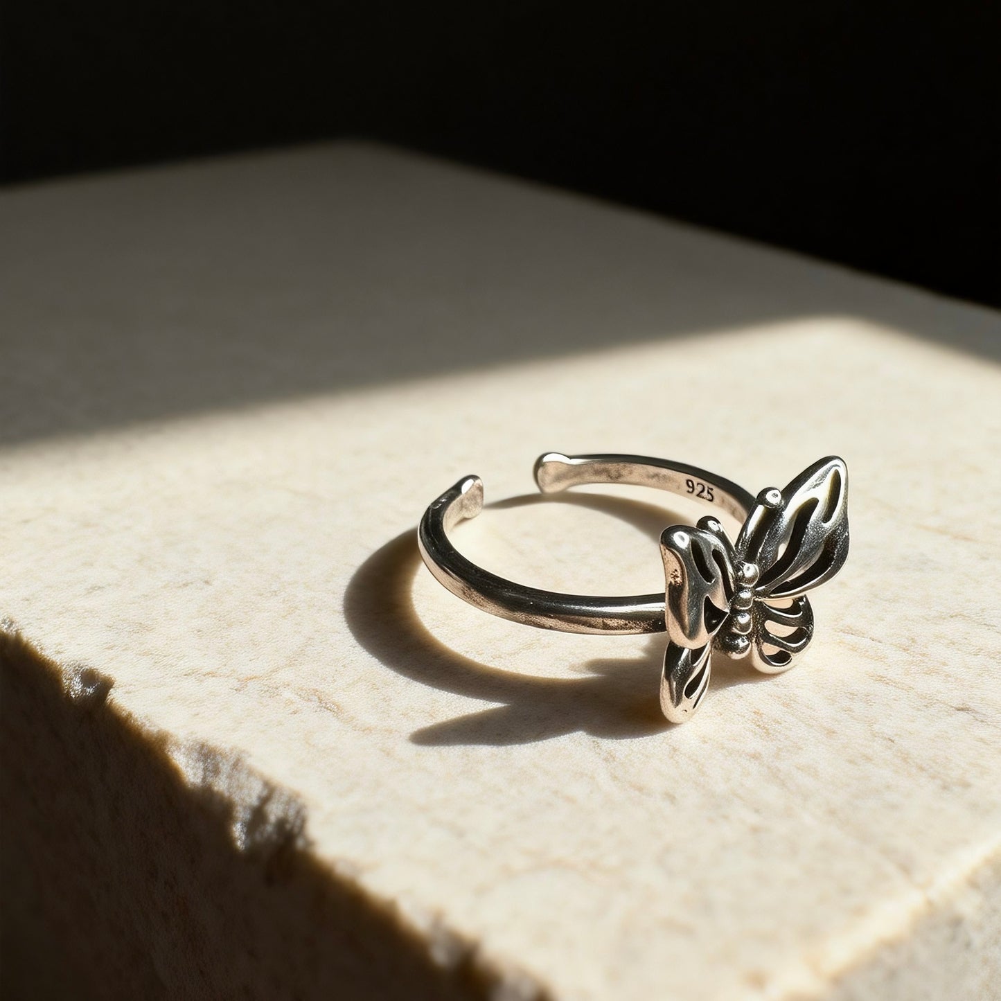 Butterfly Silver Ring