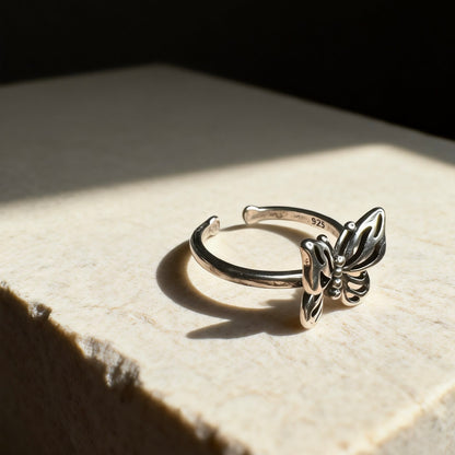 Butterfly Silver Ring