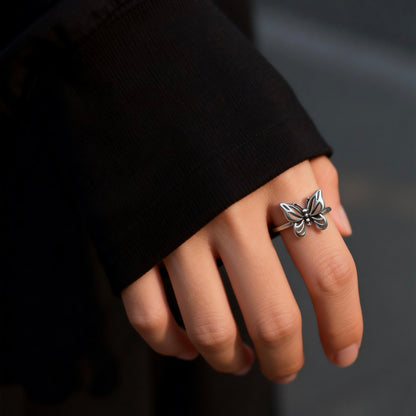 Butterfly Silver Ring