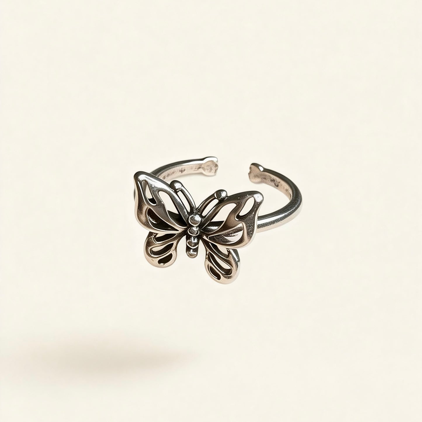 Butterfly Silver Ring
