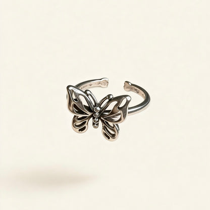 Butterfly Silver Ring