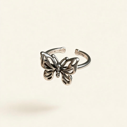 Butterfly Silver Ring