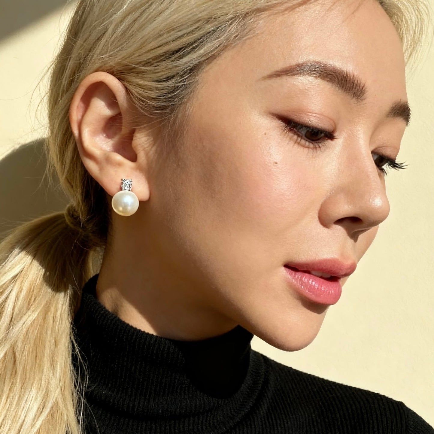 Classic Pearl Stud Earrings