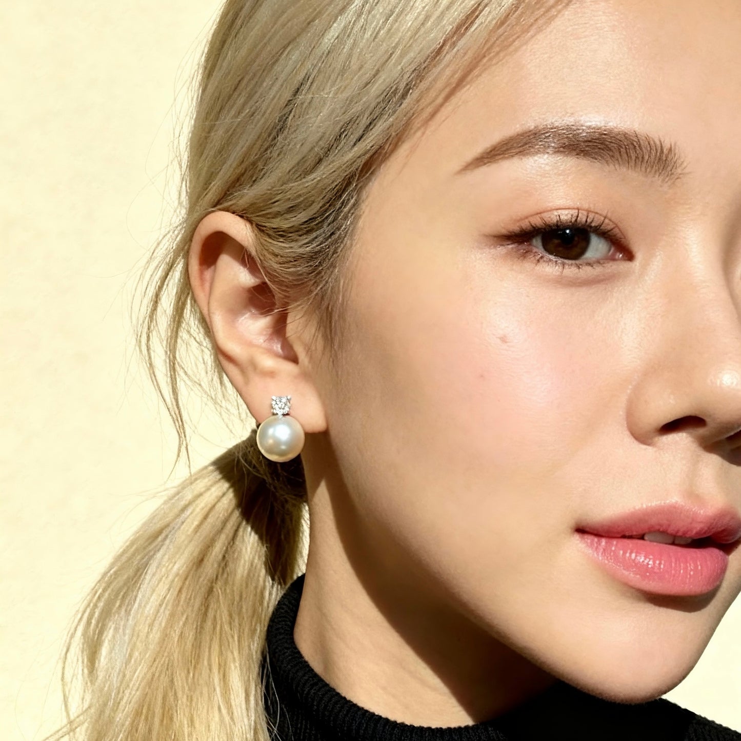 Classic Pearl Stud Earrings