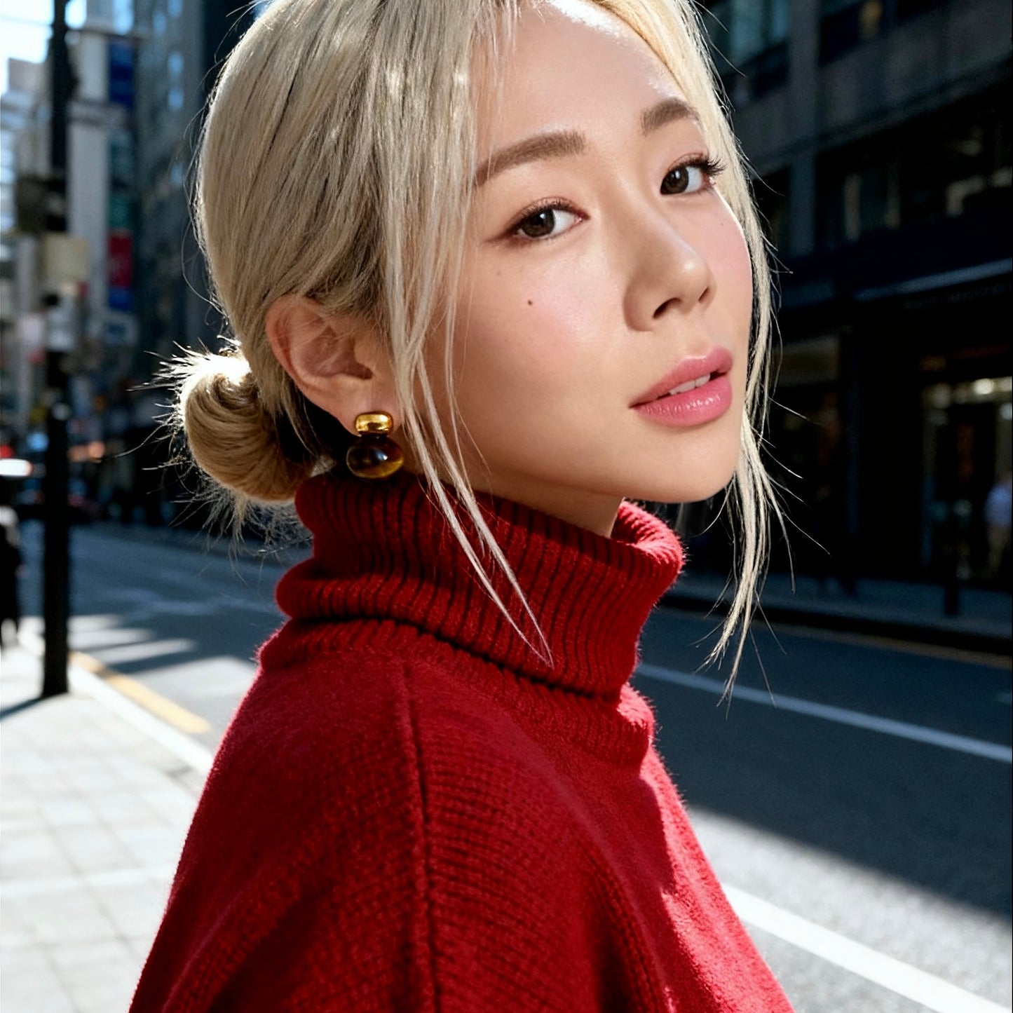 Tiger Eye Gold Studs