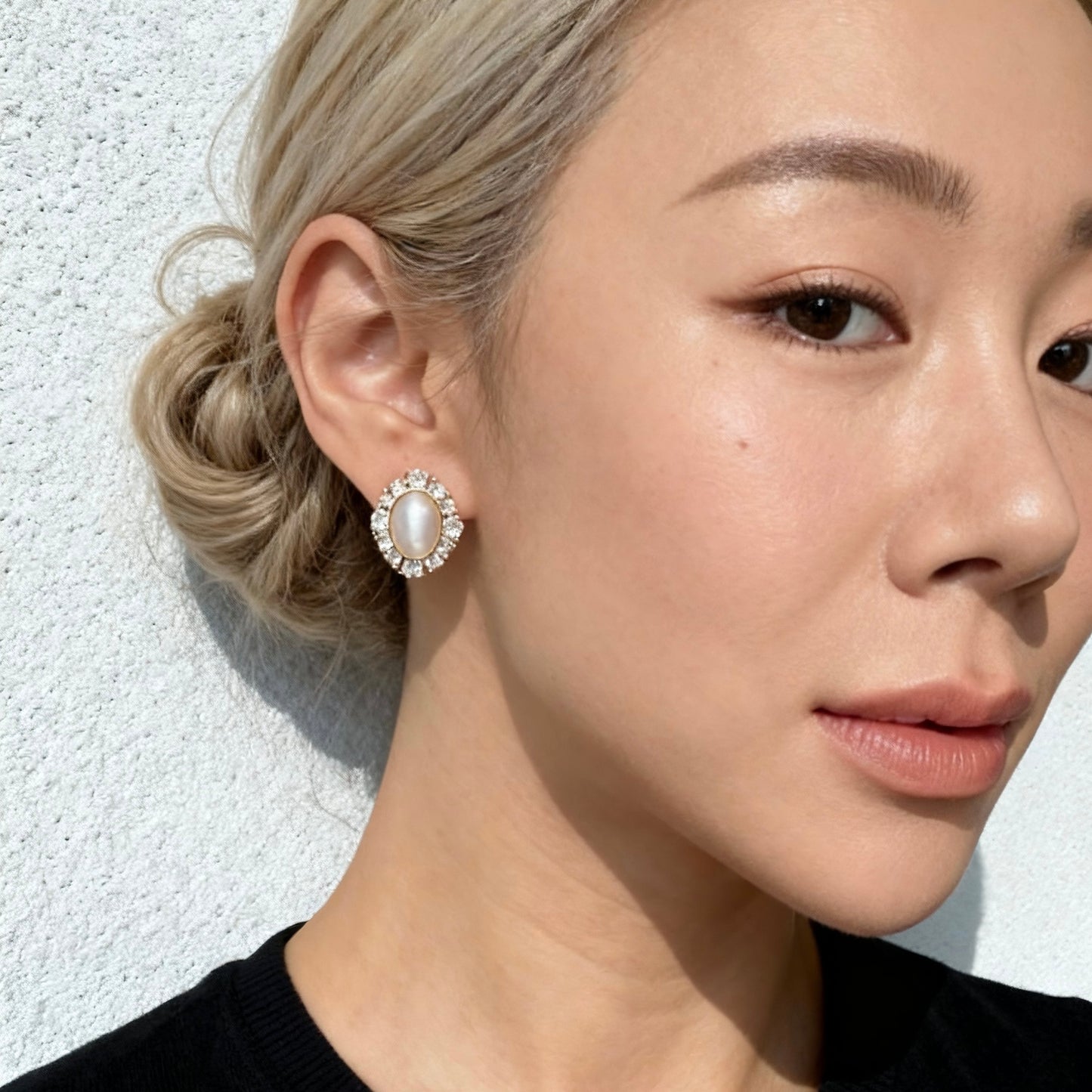 Vintage Cat Eye Studs