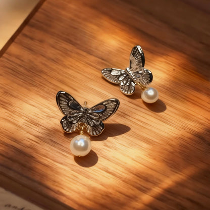 Butterfly Pearl Drops