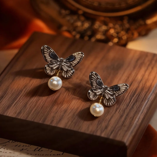 Butterfly Pearl Drops