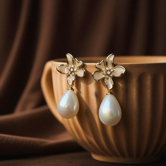 Floral Pearl Drops