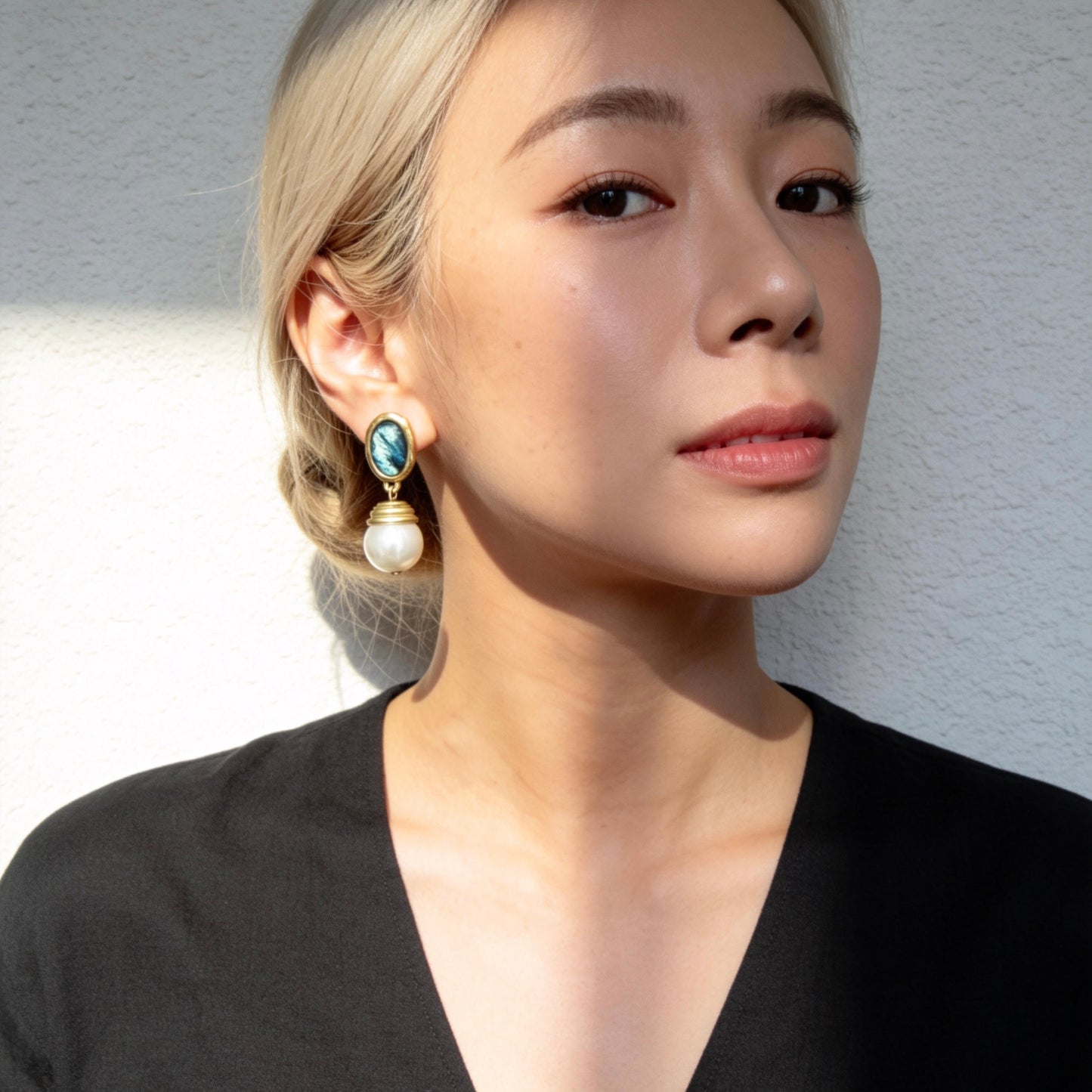 Vintage Pearl Drop Earrings