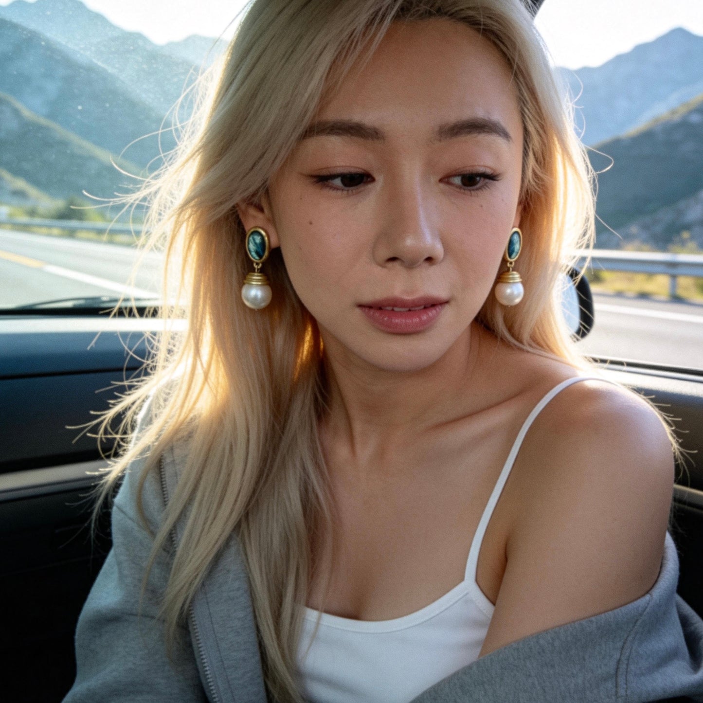 Vintage Pearl Drop Earrings