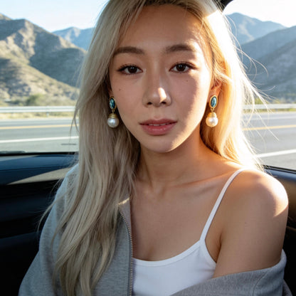 Vintage Pearl Drop Earrings