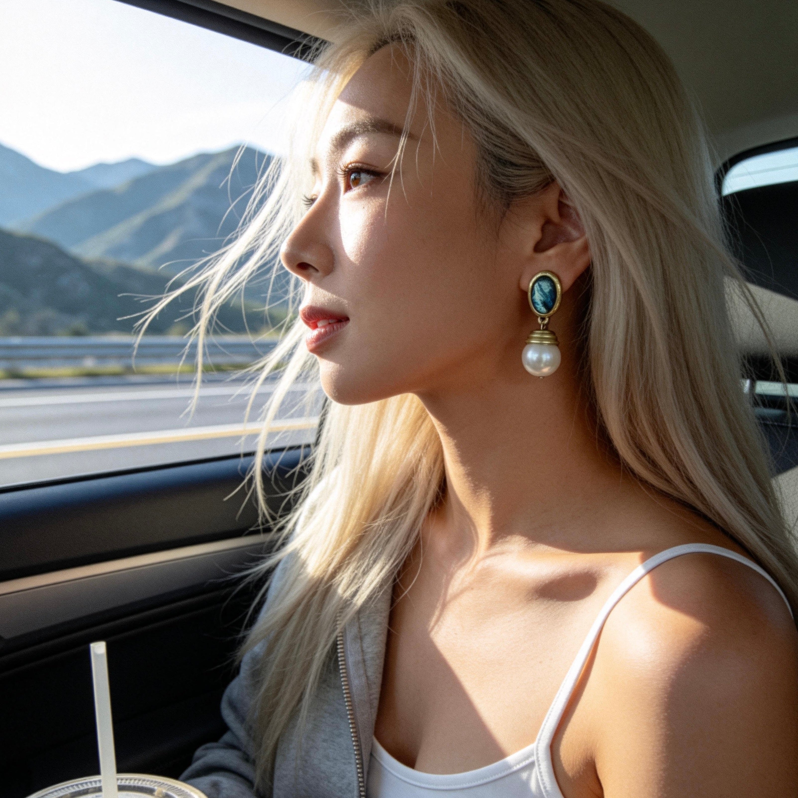 Vintage Pearl Drop Earrings