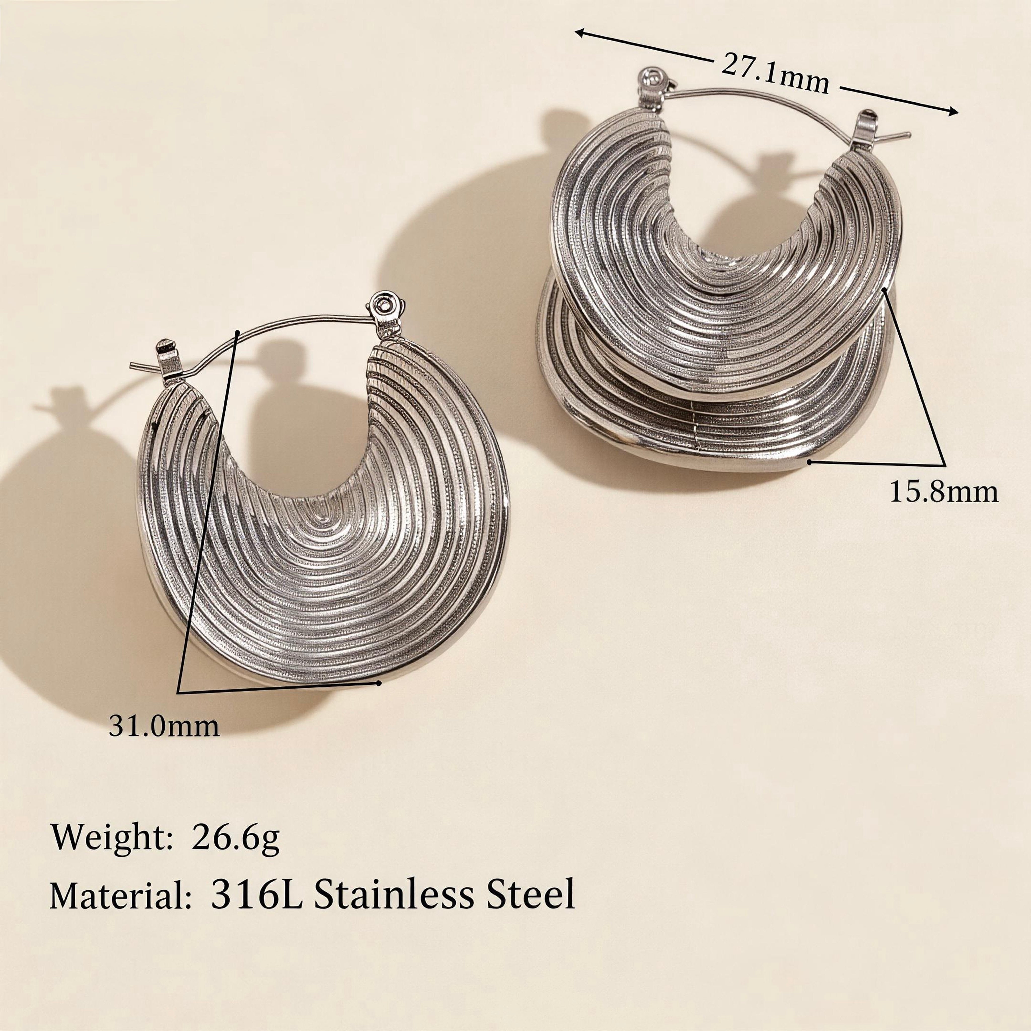 Spiral Hoop Statement Series